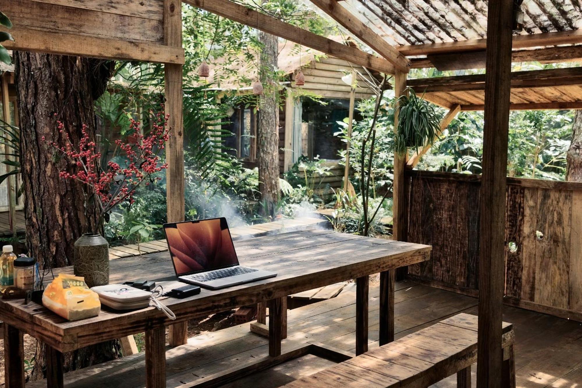 La Maison Homestay Mang Den Kon Tum Luaran gambar